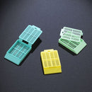 Cassette, Tissue Embedding with Attached Lid, 30 Writing Area, AQUA, 500/Dispenser Box, 2 Boxes/Unit