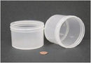 Jar, Wide Mouth, 240mL (8oz), PP, 89mm Opening, 3 3/16 x 2 3/8" (Screw Cap Packaged Separately)