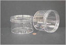 Jar, Wide Mouth, 720mL (24oz), PS, 120mm Opening, 4 3/8 x 3 1/8" (Screw Cap Packaged Separately)