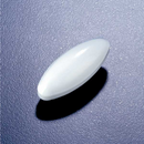Stir bar, oval, PTFE, 50 mm long x 20 mm OD