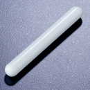 Stir bar, cylindrical, PTFE, 8 mm long x 3 mm OD