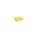 SIMPORT BIOBLOCK 96 DEEP WELL PLATES - Deep Square Well Plate, Round Bottom, 2.2mL, Yellow, Polypropylene, 4/pk, 6 pk/cs