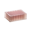 SIMPORT BIOBLOCK 96 DEEP WELL PLATES - Deep Well Plate, Round Bottom, 1.2mL, Pink, Polypropylene, 4/pk, 6 pk/cs