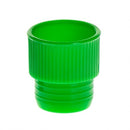 SIMPORT CENTRIFUGE TUBE PLUG CAP - Tube Plug Cap, 17mm, Polyethylene, Green, 1000/bg, 4 bg/cs