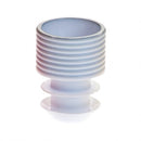 SIMPORT FLANGE PLUG CAPS - Flange Plug Cap, 16mm, Polyethylene, White, 1000/pk