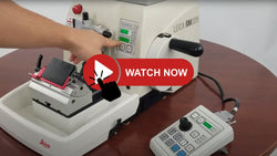 VIDEO: Leica RM2255 Microtomes - Enable and disable step function / step-enabled advance and retract