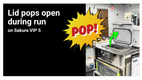 VIDEO: Sakura VIP 5 lid pops open during a run