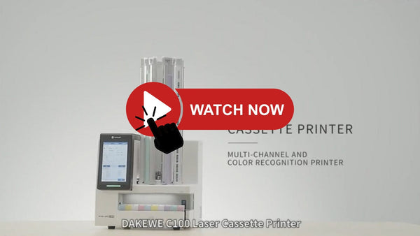 VIDEO: Dakewe C100 Laser Cassette Printer