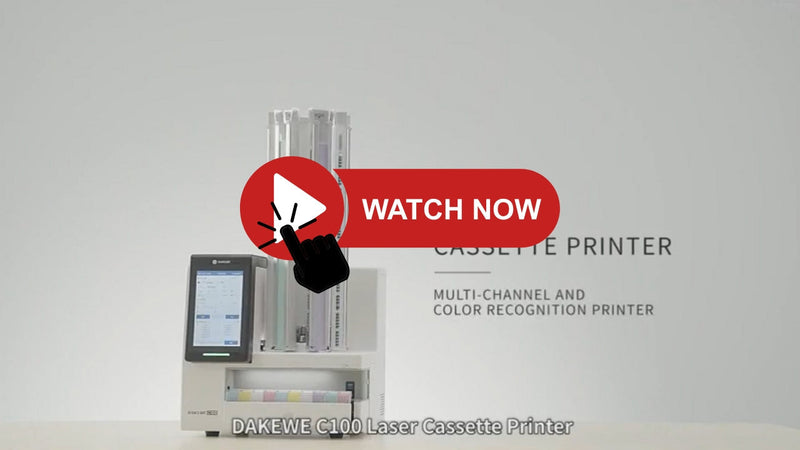 VIDEO: Dakewe C100 Laser Cassette Printer