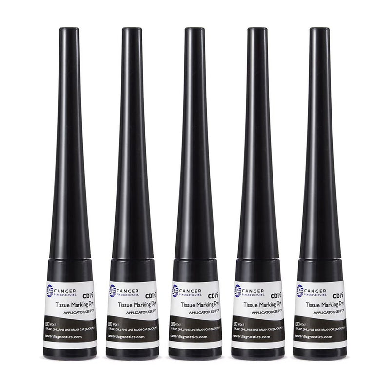 Applicator Cap Tissue Marking Dyes, 0.10oz (Pack of 5)