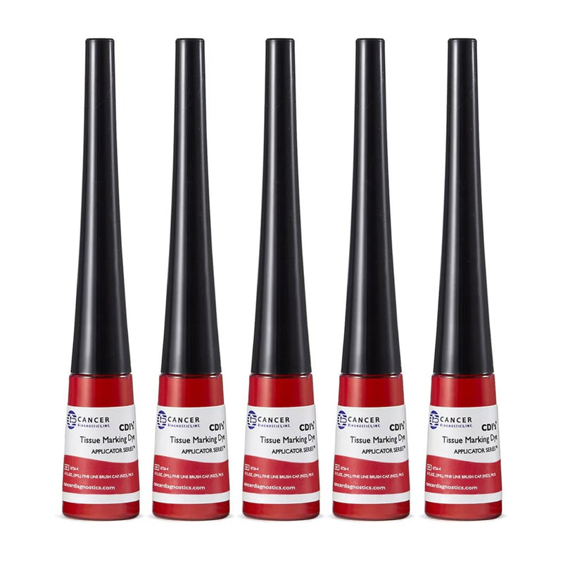 Applicator Cap Tissue Marking Dyes, 0.10oz (Pack of 5)