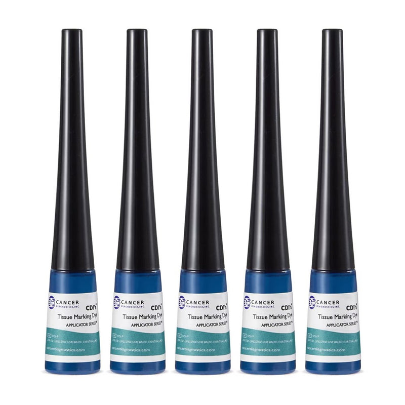 Applicator Cap Tissue Marking Dyes, 0.10oz (Pack of 5)