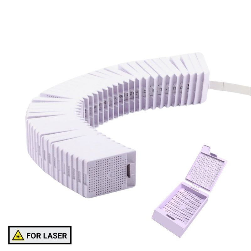 Laser Biopsy Cassettes, Threaded, Lid Detached (CS/2,000)