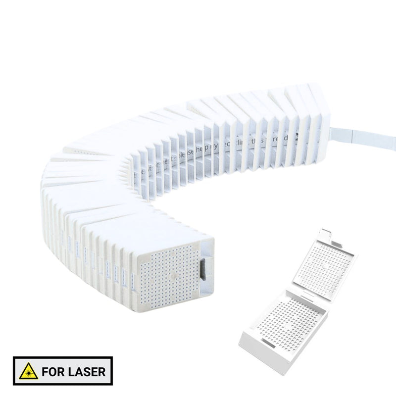 Laser Biopsy Cassettes, Threaded, Lid Detached (CS/2,000)