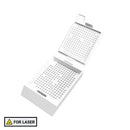 Laser Biopsy Cassettes, Threaded, Lid Detached (CS/2,000)