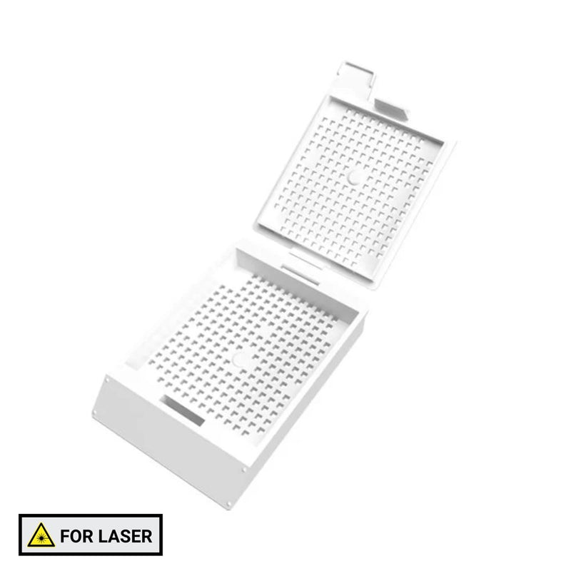 Laser Biopsy Cassettes, Threaded, Lid Detached (CS/2,000)
