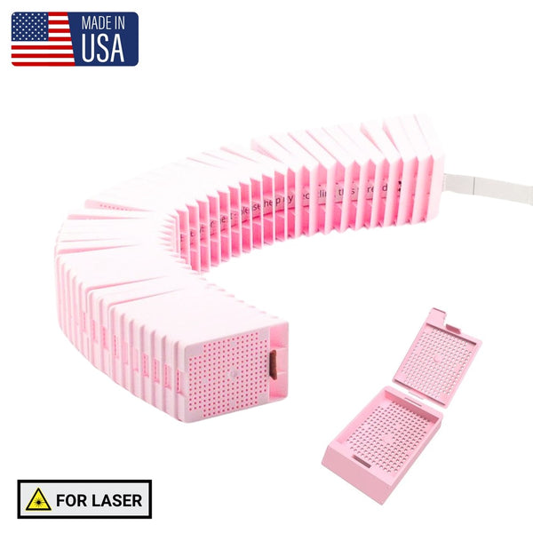 Laser Biopsy Cassettes, Threaded, Lid Detached (CS/2,000)