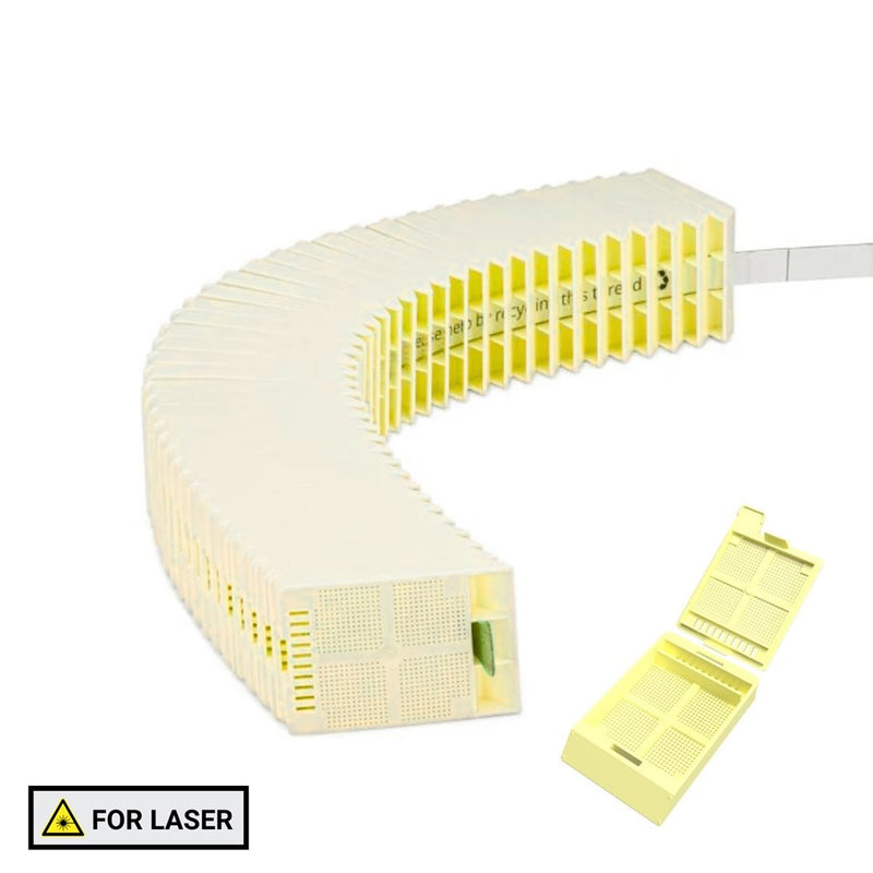 Laser Microbiopsy Cassettes, Threaded, Lid Detached (CS/2,000)
