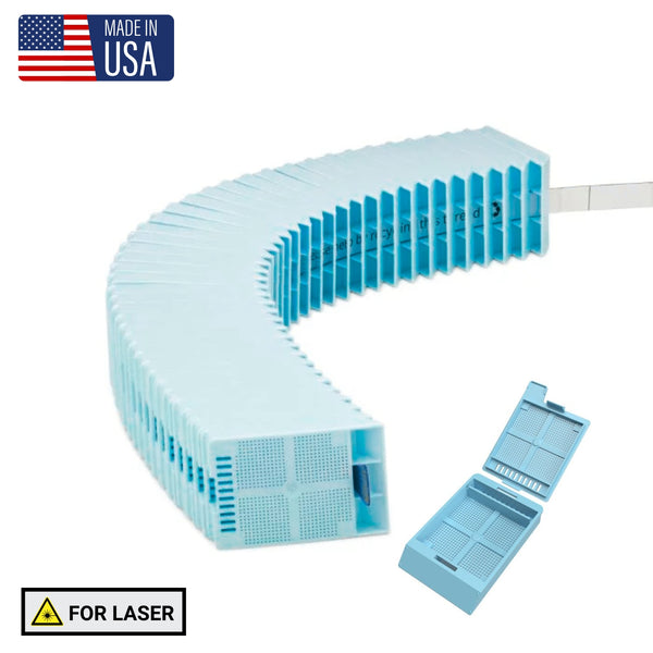 Laser Microbiopsy Cassettes, Threaded, Lid Detached (CS/2,000)