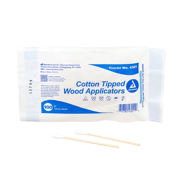 Cotton Tipped Wood Applicators