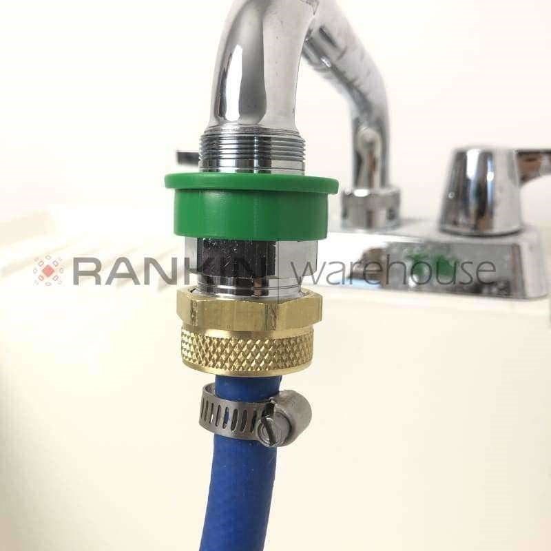 3/4" Faucet Adapter with Quick-Connect for Histology Slide Stainers
