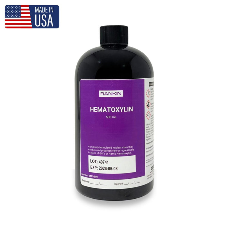 Hematoxylin, Regressive