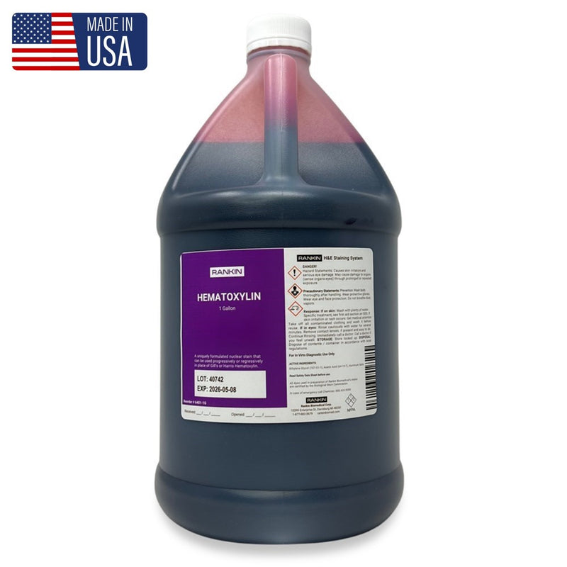 Hematoxylin, Regressive