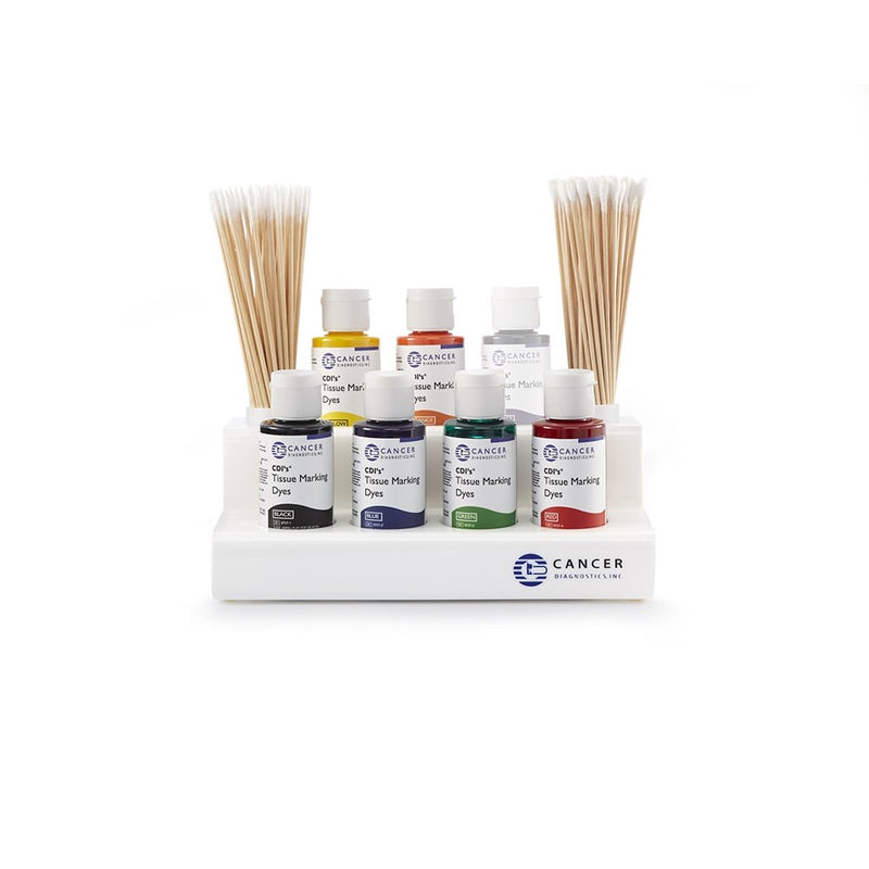 6-Color Flip-Top Tissue Marking Dye Kit (2oz)