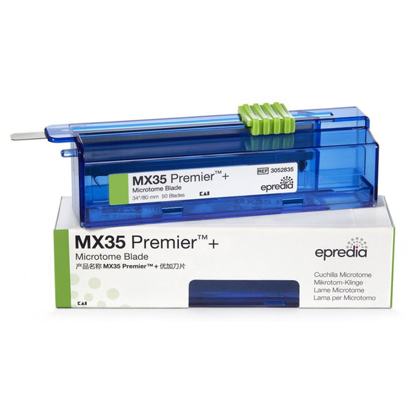 Epredia MX35 Premier+ Plus Microtome Blades, Low-Profile