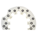 O68-250-00 Station Labels, valve housing - Sakura VIP 5