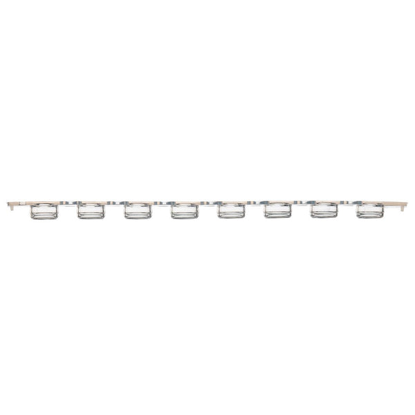 0.2mL 8-Strip Flat Caps, No Tubes, Optically-Clear for qPCR
