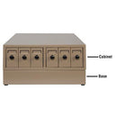 Steel Stackable Slide Storage Cabinet System