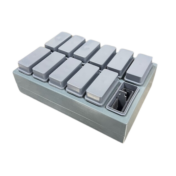12-Place Plastic Manual Staining Station