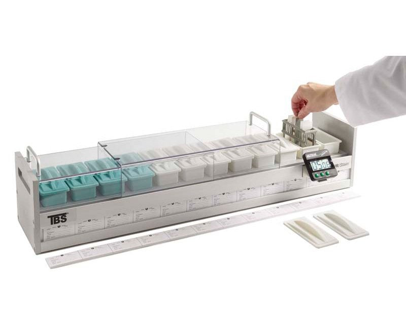 General Data SHURStain Manual Stainer Rack, 12 position