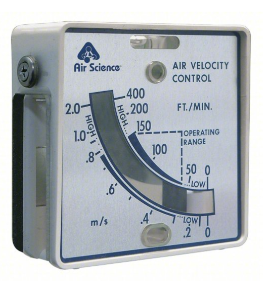 Air Science Optional DWYER Continuous Airflow Display, for Purair Basics Ductless Fume Hood