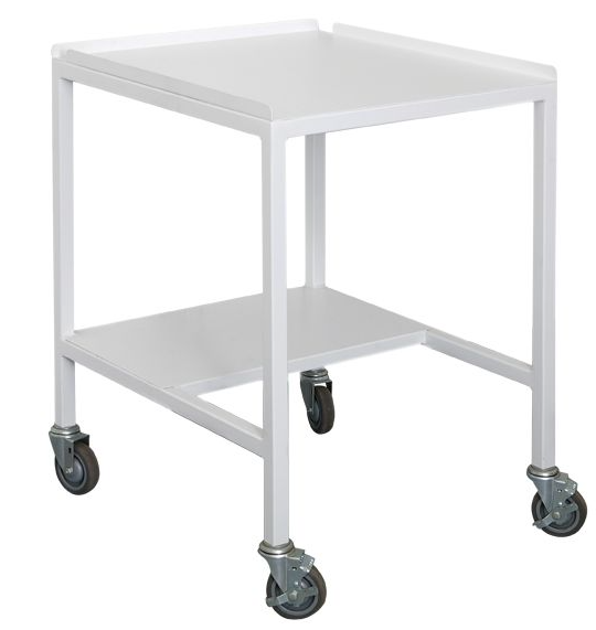 Air Science Purair Basics Ductless Fume Hood, Optional Open Steel Cart with Lockable Casters