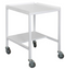 Air Science Purair Basics Ductless Fume Hood, Optional Open Steel Cart with Lockable Casters