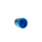 SIMPORT CENTRIFUGE TUBE PLUG CAP - Tube Plug Cap, 17mm, Polyethylene, Blue, 1000/bg, 4 bg/cs