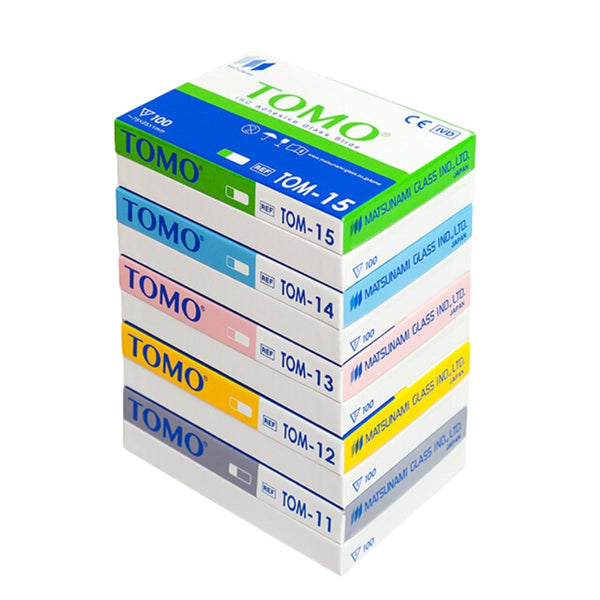 TOMO Charged Hydrophilic IHC Microscope Slides (Case of 1,000)