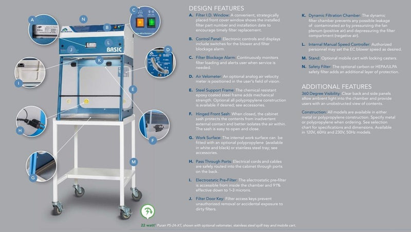 Air Science Purair BASIC Fume Hood