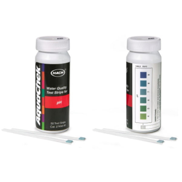 pH Test Strips, 4-9pH, Jar of 50 test strips