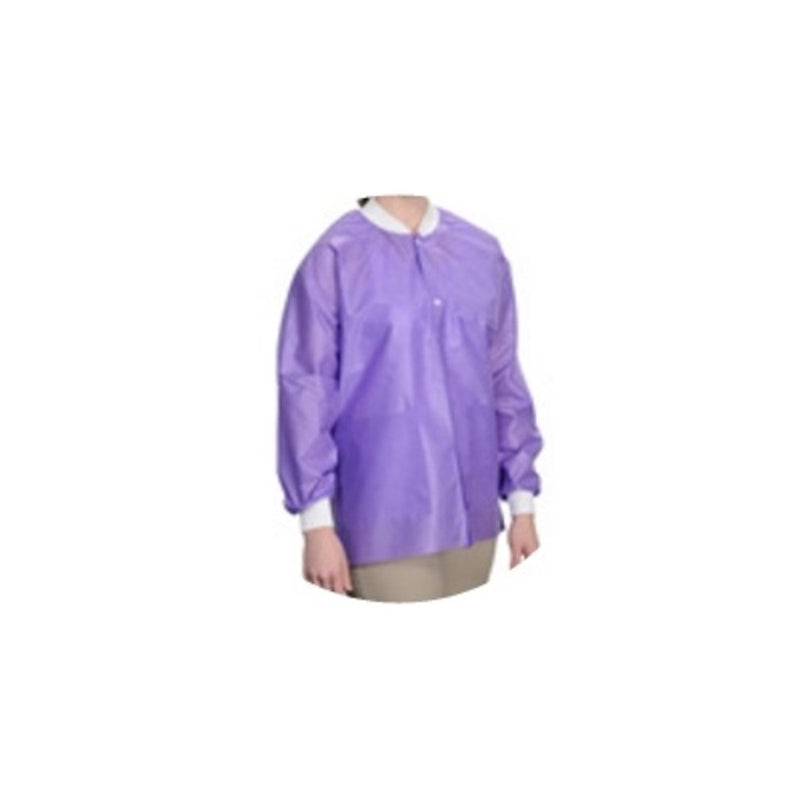 Lab Coats, Knee Length, PK/10, Purple