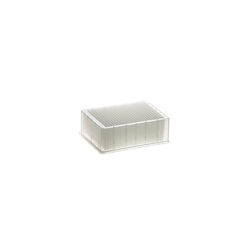 SIMPORT BIOBLOCK 384 SQUARE DEEP WELL PLATES - 384-Deep Well Plate, Round Bottom, 400ul Capacity, Natural, 4/pk, 6 pk/cs