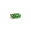 SIMPORT BIOBLOCK 96 DEEP WELL PLATES - Deep Square Well Plate, Round Bottom, 2.2mL, Green, Polypropylene, 4/pk, 6 pk/cs