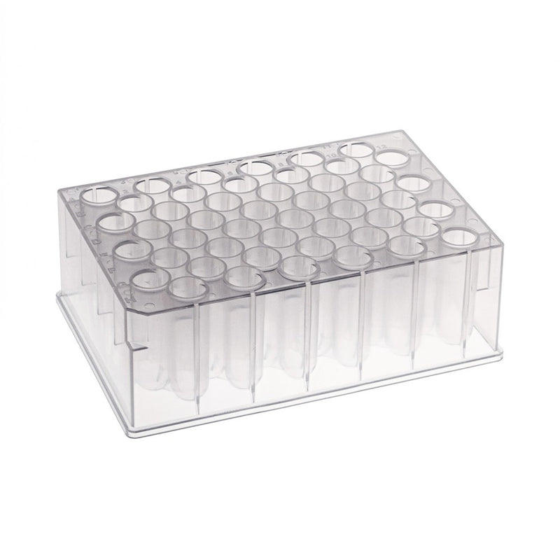 SIMPORT BIOBLOCK 96 DEEP WELL PLATES - Deep Well Plate, Conical Bottom, 600ul (fixed tube strips), Polypropylene, 4/pk, 6 pk/cs