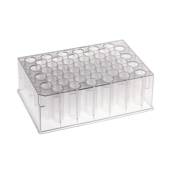 SIMPORT BIOBLOCK 96 DEEP WELL PLATES - Deep Well Plate, Conical Bottom, 600ul (removable tube strips), Polypropylene, 4/pk, 6 pk/cs