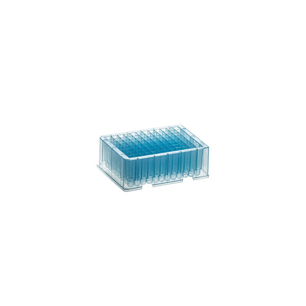 SIMPORT BIOBLOCK 96 DEEP WELL PLATES - Deep Square Well Plate, Round Bottom, 2.2mL, Pink, Polypropylene, 4/pk, 6 pk/cs