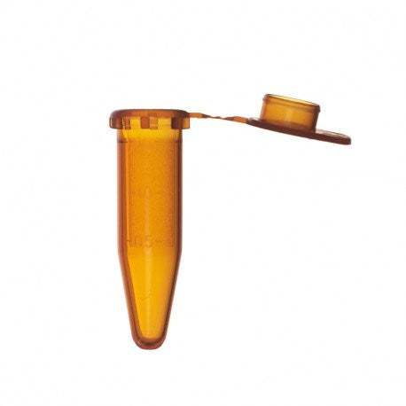 SIMPORT CLIKLOK MICROCENTRIFUGE TUBE - Microcentrifuge Tube, 1.5mL, Amber, 5000/cs