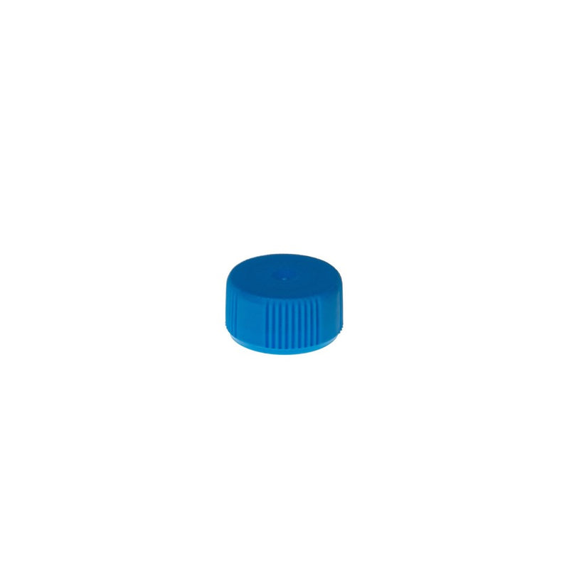 SIMPORT COLORED CLOSURES - Flat Caps, Lip Seal, Blue, 1000/cs