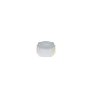 SIMPORT COLORED CLOSURES - Flat Caps, Lip Seal, White, 1000/cs